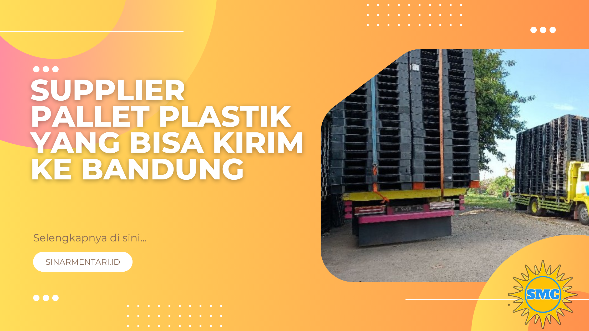 Supplier Pallet Plastik yang Bisa Kirim ke Bandung