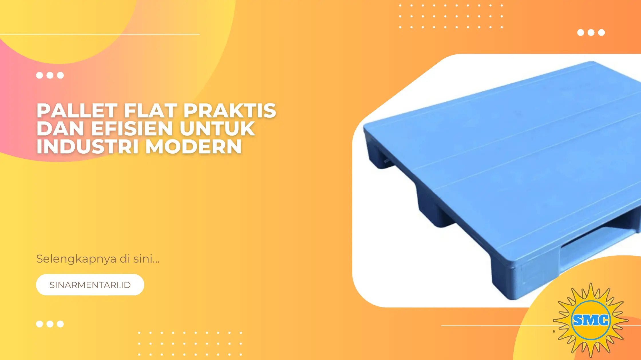 Pallet Flat Praktis dan Efisien untuk Industri Modern