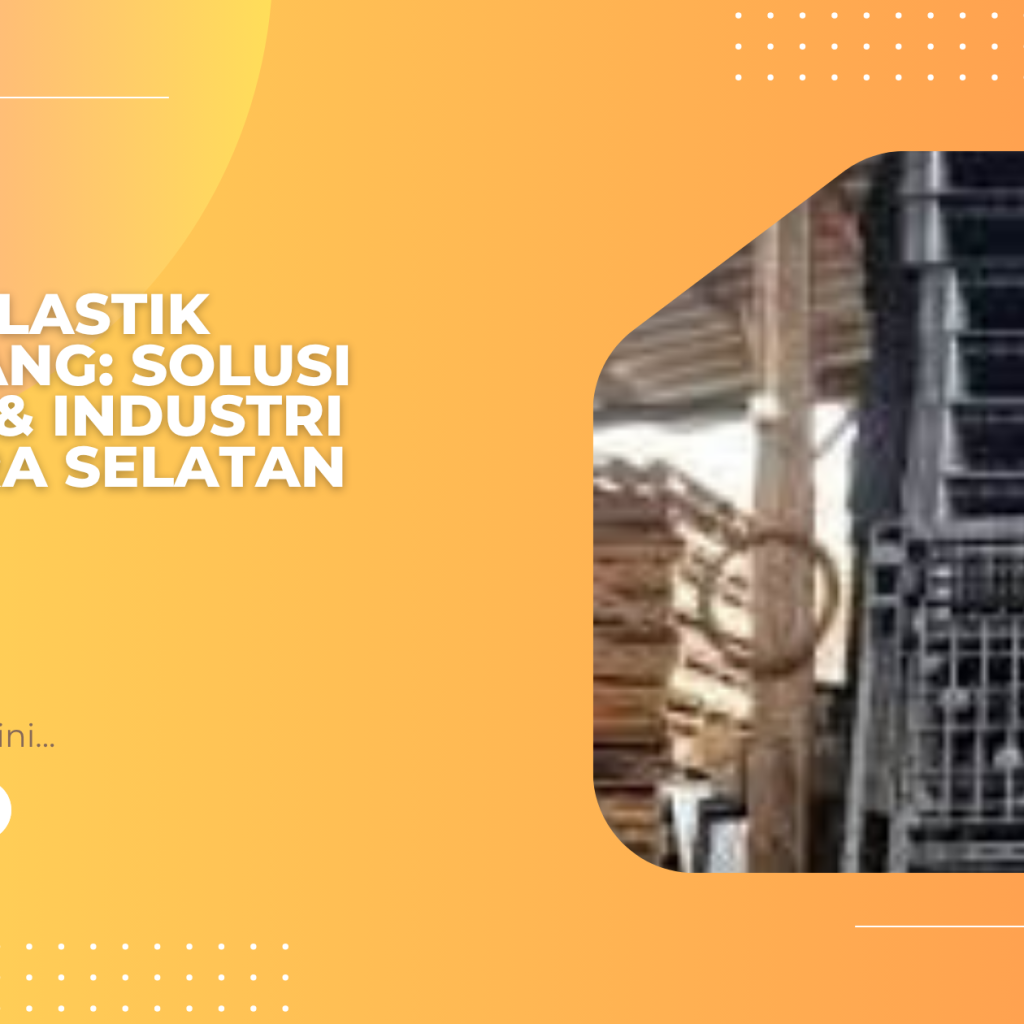 Pallet Plastik Palembang_ Solusi Gudang & Industri Sumatera Selatan