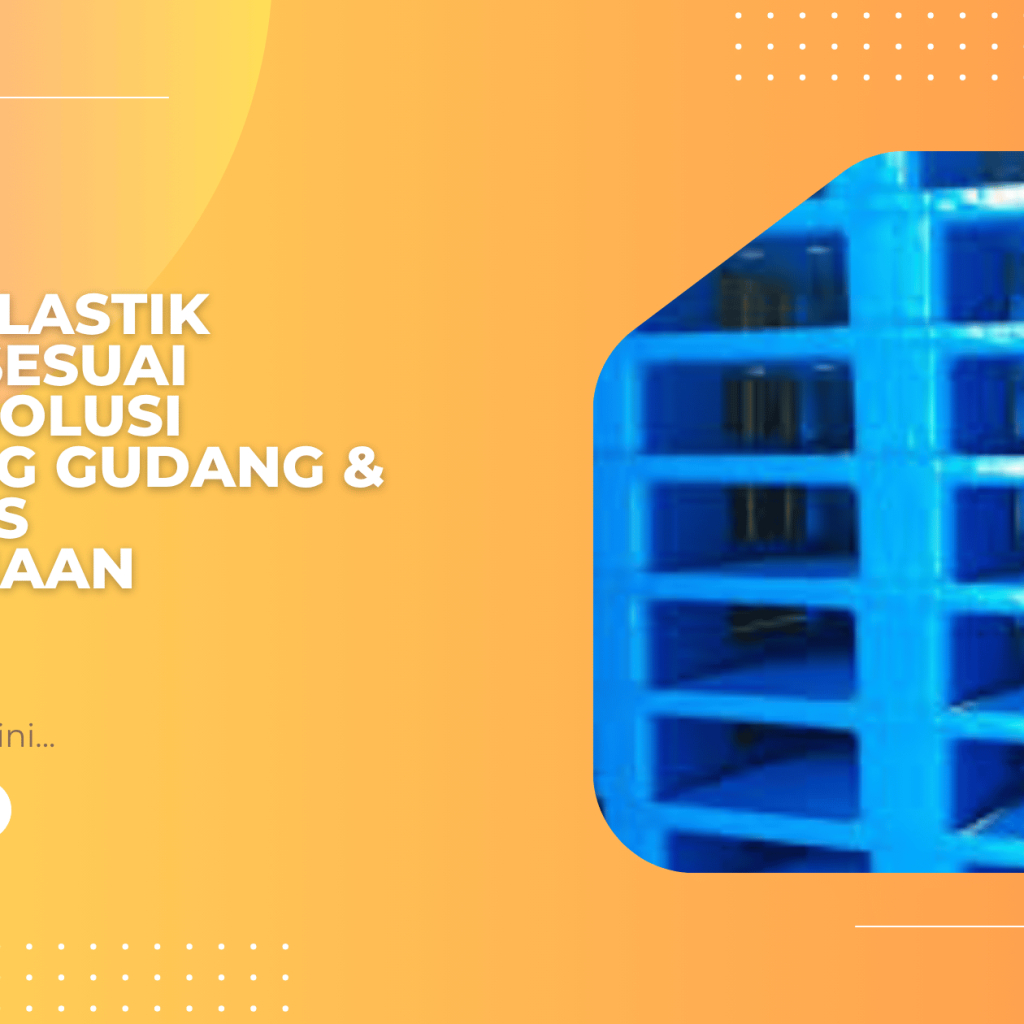 Pallet Plastik Warna Sesuai Brand: Solusi Branding Gudang & Identitas Perusahaan