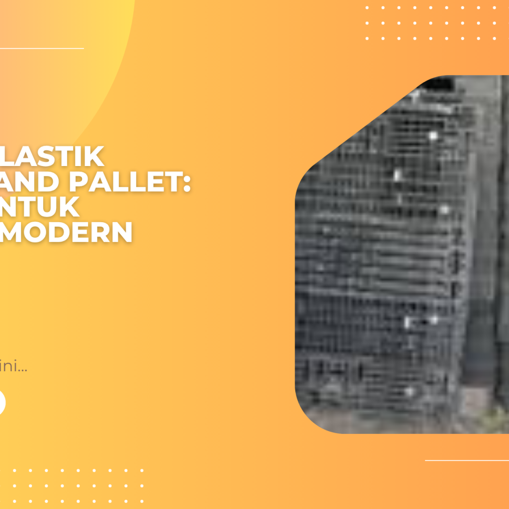 Pallet Plastik untuk Hand Pallet_ Cocok untuk Gudang Modern