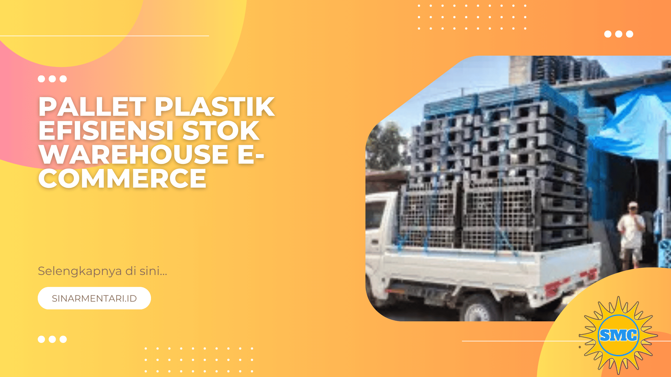 Pallet Plastik Efisiensi Stok Warehouse E-Commerce
