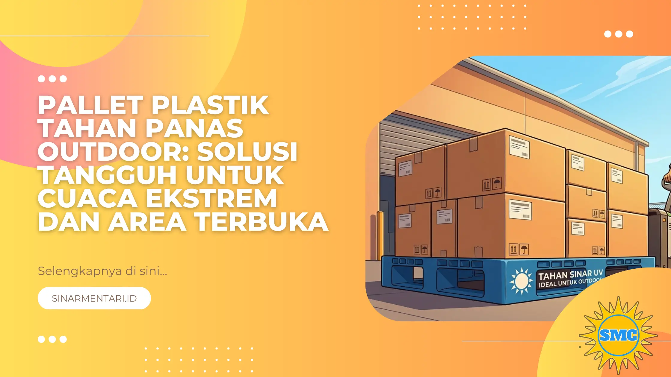 Pallet Plastik Tahan Panas Outdoor: Solusi Tangguh untuk Cuaca Ekstrem dan Area Terbuka