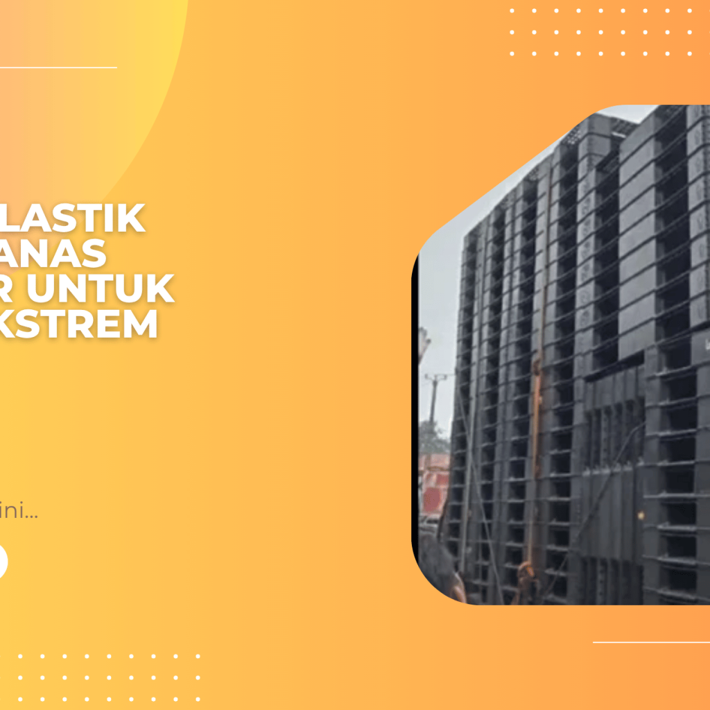 Pallet Plastik Tahan Panas Outdoor untuk Cuaca Ekstrem